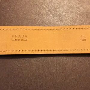 Prada Accessories - Prada Suede Belt Prada Accessories - Prada Suede Belt